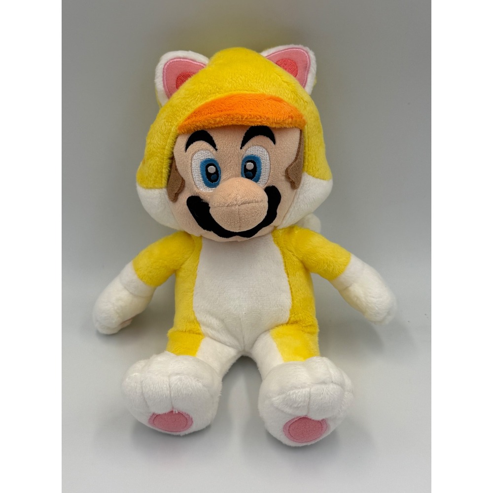 Super Mario Cat Mario Plush Stuffed Animal Toy 8‎ inch